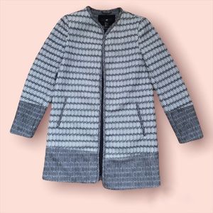 H&M Patterned Jacket Black & White